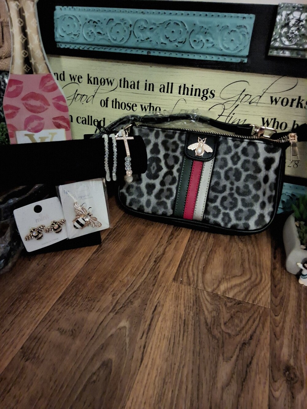 👑QUEEN BEE GLAM BUNDLE - ANIMAL PRINT